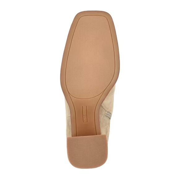 Nine West Domaey Tan Dress Knee High Boot Size 9.5M Suede Slouchy Block Heel NIB - Picture 6 of 12